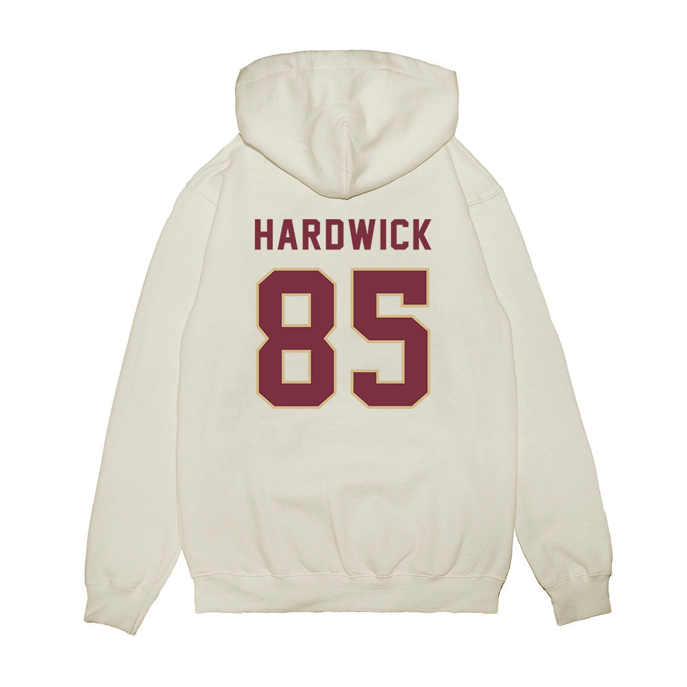 FSU - NCAA Football : Andrew Hardwick - Vintage Helmet Premium Hooded Sweatshirt-1