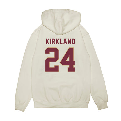 FSU - NCAA Football : K.J. Kirkland - Vintage Helmet Premium Hooded Sweatshirt-1