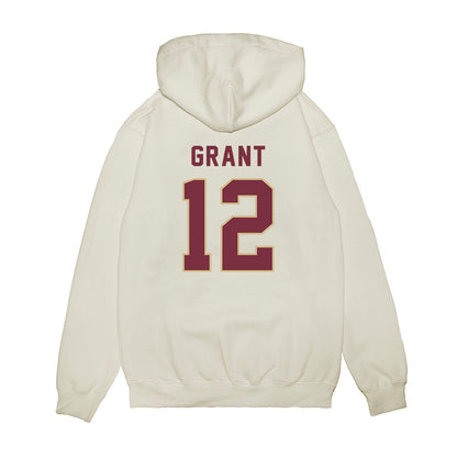 FSU - NCAA Football : Michael Grant - Vintage Helmet Premium Hooded Sweatshirt-1