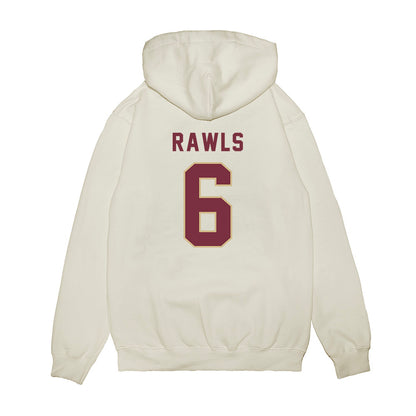 FSU - NCAA Football : Ja'Bril Rawls - Vintage Helmet Premium Hooded Sweatshirt-1