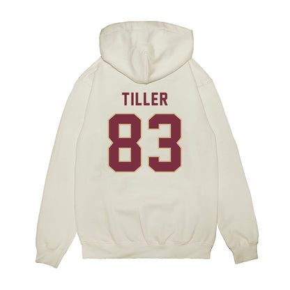FSU - NCAA Football : Xavier Tiller - Vintage Helmet Premium Hooded Sweatshirt-1