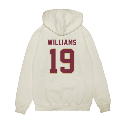 FSU - NCAA Football : Darryon Williams - Vintage Helmet Premium Hooded Sweatshirt-1