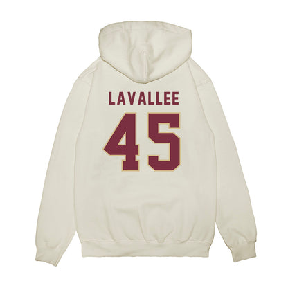 FSU - NCAA Football : Noah LaVallee - Vintage Helmet Premium Hooded Sweatshirt-1