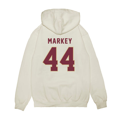 FSU - NCAA Football : Gavin Markey - Vintage Helmet Premium Hooded Sweatshirt-1