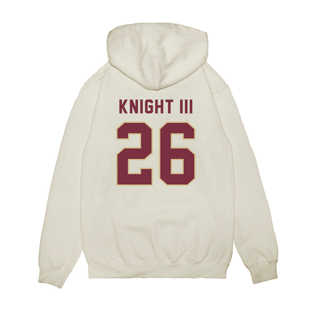 FSU - NCAA Football : Ricky Knight III - Vintage Helmet Premium Hooded Sweatshirt-1