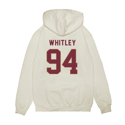 FSU - NCAA Football : Franklin Whitley - Vintage Helmet Premium Hooded Sweatshirt-1