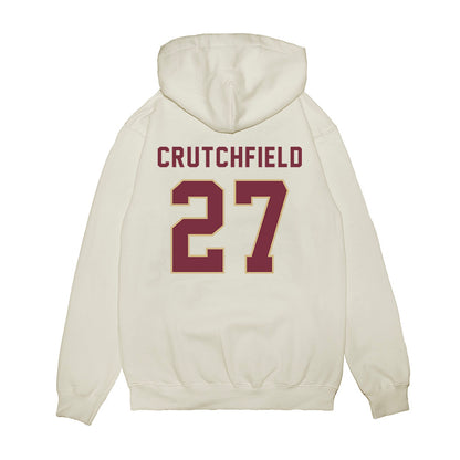 FSU - NCAA Football : Jordan Crutchfield - Vintage Helmet Premium Hooded Sweatshirt-1