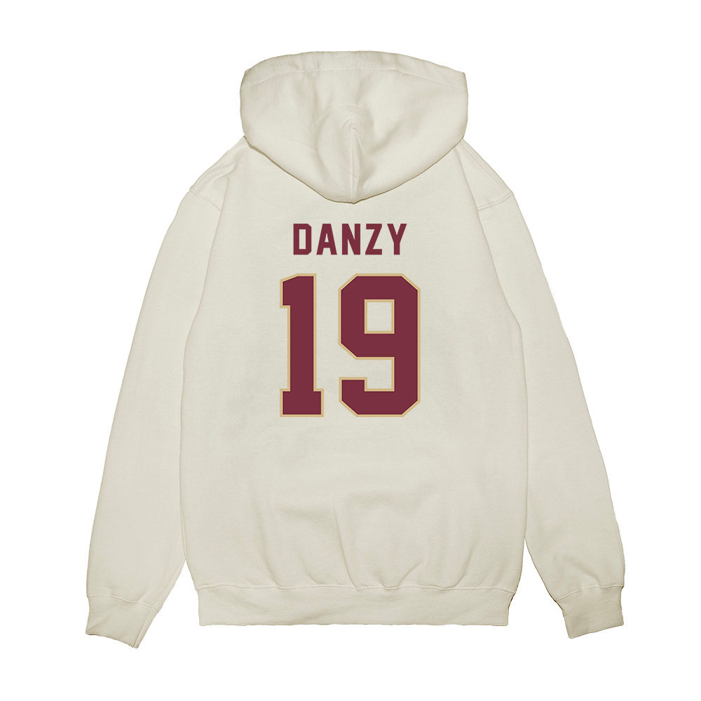 FSU - NCAA Football : Micahi Danzy - Vintage Helmet Premium Hooded Sweatshirt-1