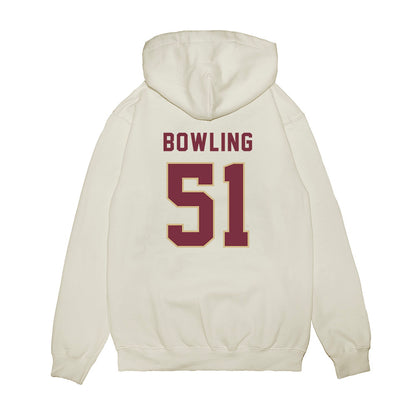 FSU - NCAA Football : Paul Bowling - Vintage Helmet Premium Hooded Sweatshirt-1
