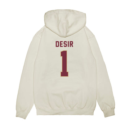FSU - NCAA Football : Darryll Desir - Vintage Helmet Premium Hooded Sweatshirt-1