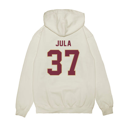 FSU - NCAA Football : Carter Jula - Vintage Helmet Premium Hooded Sweatshirt-1
