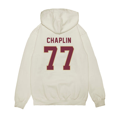 FSU - NCAA Football : Xavier Chaplin - Vintage Helmet Premium Hooded Sweatshirt-1