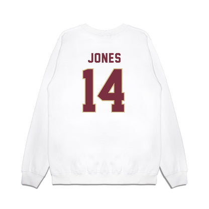 FSU - NCAA Football : Ma'Khi Jones - Vintage Helmet Premium Crewneck Sweatshirt-1