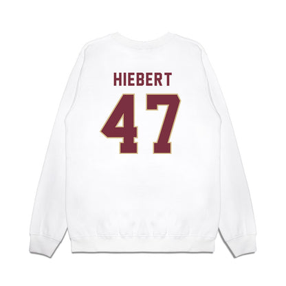FSU - NCAA Football : Donny Hiebert - Vintage Helmet Premium Crewneck Sweatshirt-1