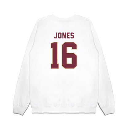 FSU - NCAA Football : Quindarrius Jones - Vintage Helmet Premium Crewneck Sweatshirt-1
