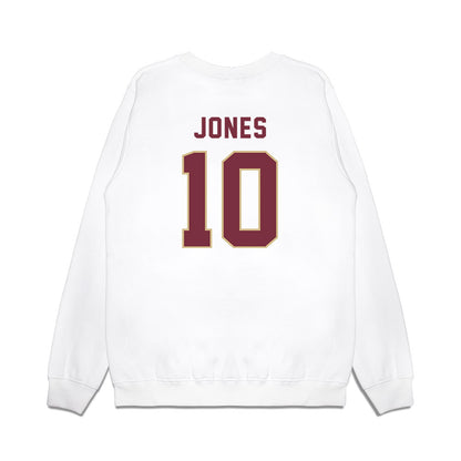 FSU - NCAA Football : Chris Jones - Vintage Helmet Premium Crewneck Sweatshirt-1