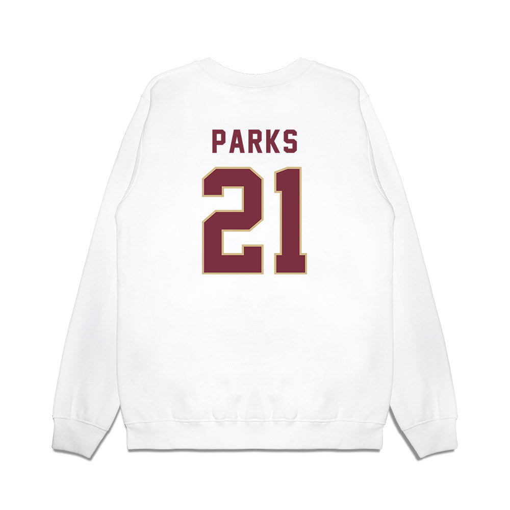 FSU - NCAA Football : Lazarius Parks - Vintage Helmet Premium Crewneck Sweatshirt-1