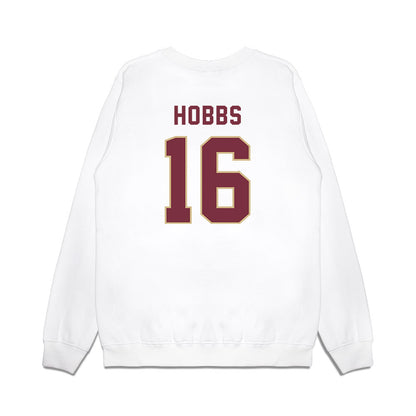 FSU - NCAA Football : Karson Hobbs - Vintage Helmet Premium Crewneck Sweatshirt-1