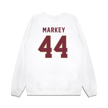 FSU - NCAA Football : Gavin Markey - Vintage Helmet Premium Crewneck Sweatshirt-1