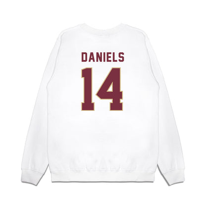 FSU - NCAA Football : Ashton Daniels - Vintage Helmet Premium Crewneck Sweatshirt-1