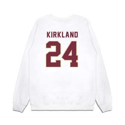 FSU - NCAA Football : K.J. Kirkland - Vintage Helmet Premium Crewneck Sweatshirt-1