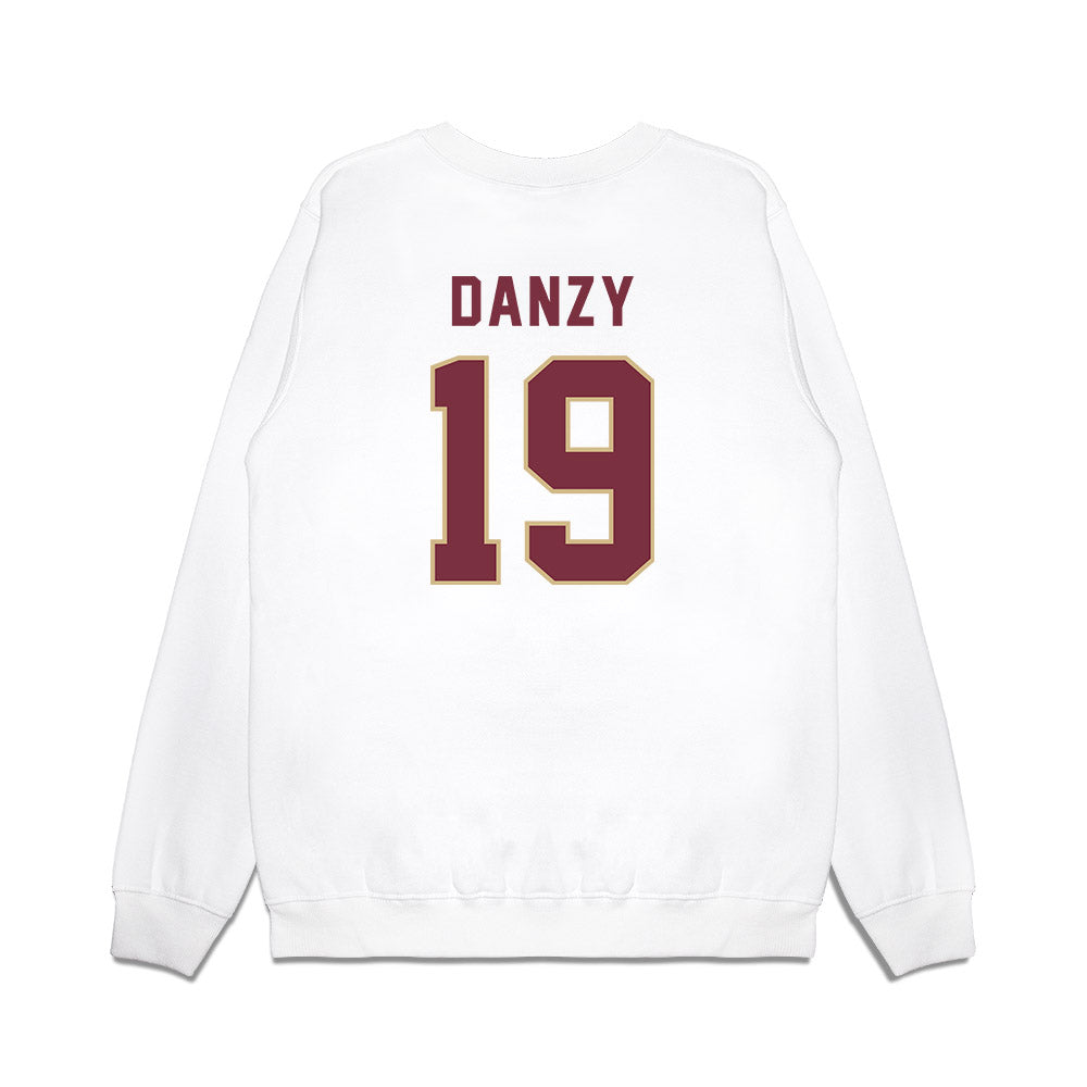 FSU - NCAA Football : Micahi Danzy - Vintage Helmet Premium Crewneck Sweatshirt-1