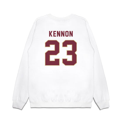 FSU - NCAA Football : Chauncey Kennon - Vintage Helmet Premium Crewneck Sweatshirt-1