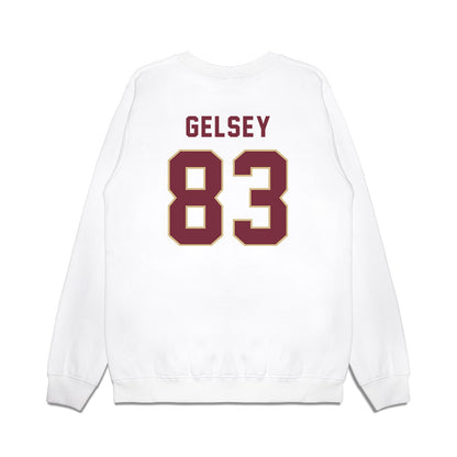 FSU - NCAA Football : Tae'Shaun Gelsey - Vintage Helmet Premium Crewneck Sweatshirt-1