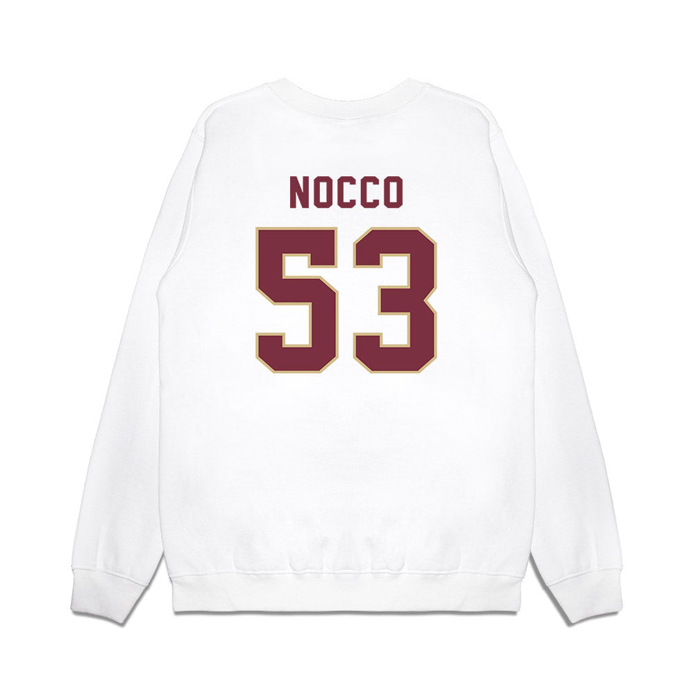 FSU - NCAA Football : Alex Nocco - Vintage Helmet Premium Crewneck Sweatshirt-1