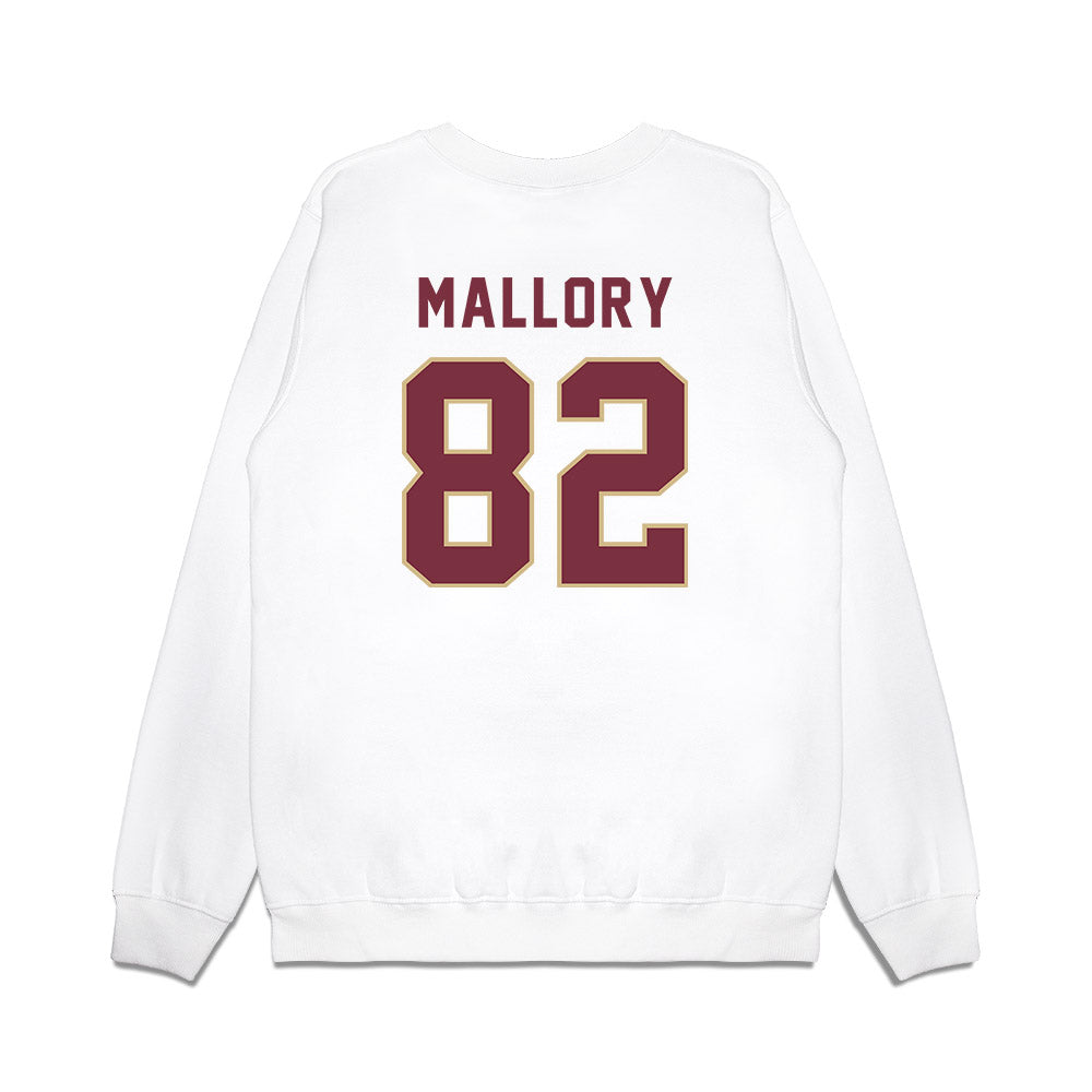 FSU - NCAA Football : Teriq Mallory - Vintage Helmet Premium Crewneck Sweatshirt-1