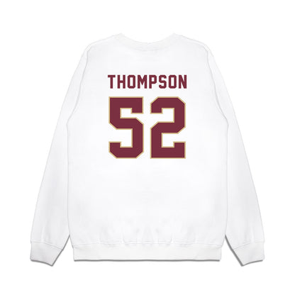 FSU - NCAA Football : Chavez Thompson - Vintage Helmet Premium Crewneck Sweatshirt-1