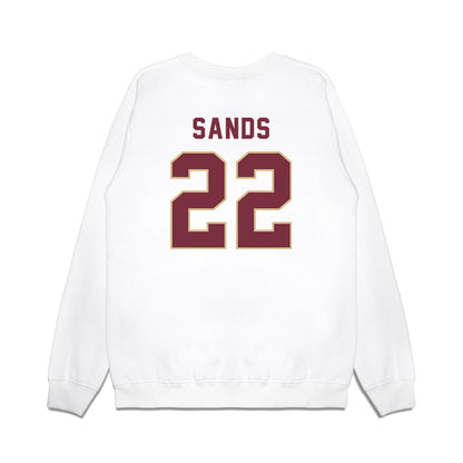 FSU - NCAA Football : Gemari Sands - Vintage Helmet Premium Crewneck Sweatshirt-1
