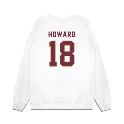 FSU - NCAA Football : Jamari Howard - Vintage Helmet Premium Crewneck Sweatshirt-1