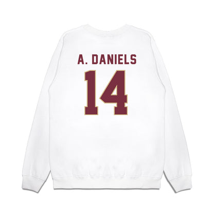 FSU - NCAA Football : Ashton Daniels - Vintage Helmet Premium Crewneck Sweatshirt-1