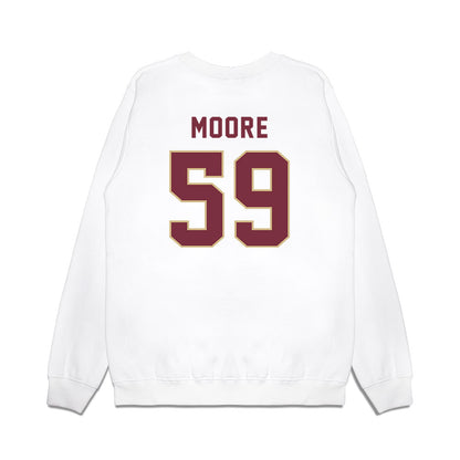 FSU - NCAA Football : Steven Moore - Vintage Helmet Premium Crewneck Sweatshirt-1