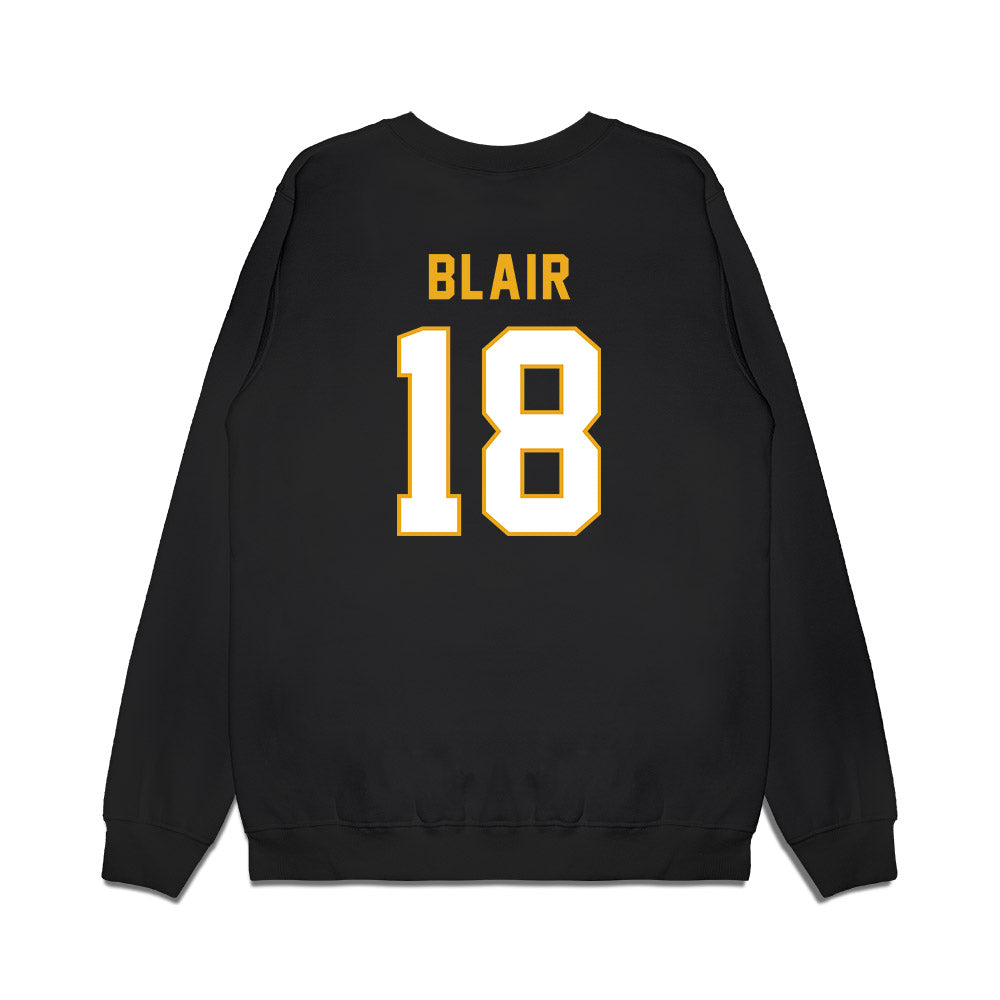Missouri - NCAA Football : JaDon Blair - Vintage Helmet Premium Crewneck Sweatshirt-1