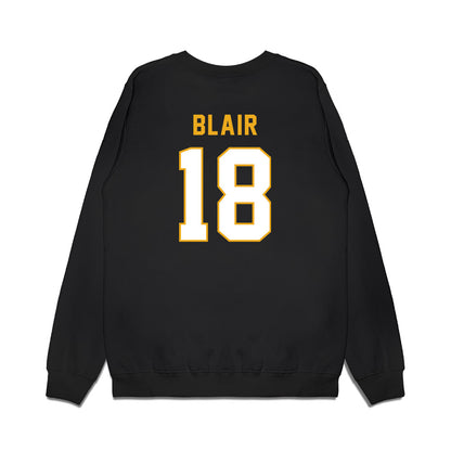 Missouri - NCAA Football : JaDon Blair - Vintage Helmet Premium Crewneck Sweatshirt-1