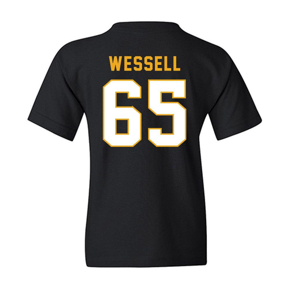 Missouri - NCAA Football : Brysen Wessell - Vintage Helmet Youth T-Shirt-1