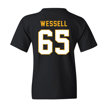 Missouri - NCAA Football : Brysen Wessell - Vintage Helmet Youth T-Shirt-1
