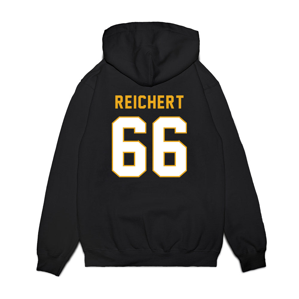 Missouri - NCAA Football : Logan Reichert - Vintage Helmet Premium Hooded Sweatshirt-1