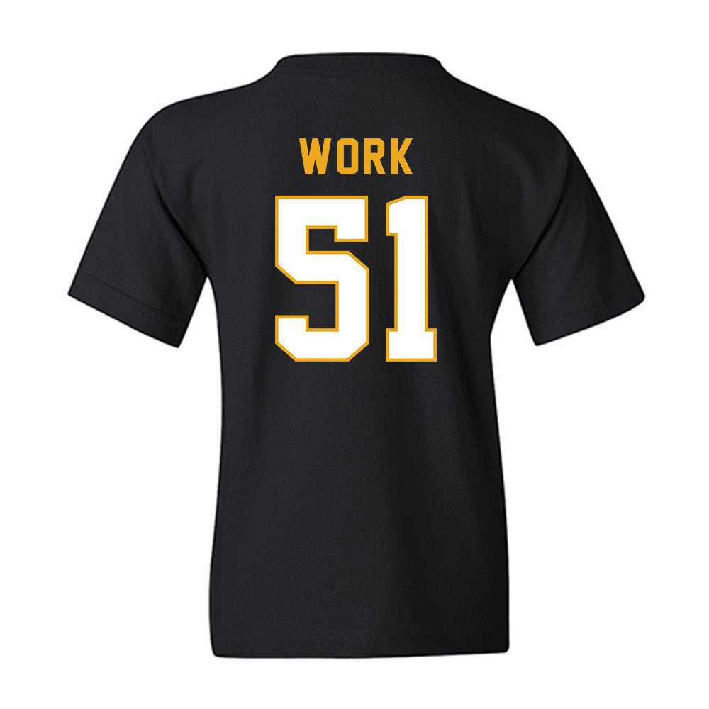 Missouri - NCAA Football : Luke Work - Vintage Helmet Youth T-Shirt-1