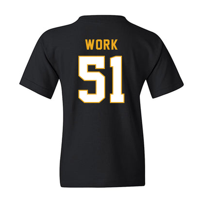 Missouri - NCAA Football : Luke Work - Vintage Helmet Youth T-Shirt-1