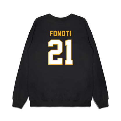 Missouri - NCAA Football : Malae Fonoti - Vintage Helmet Premium Crewneck Sweatshirt-1