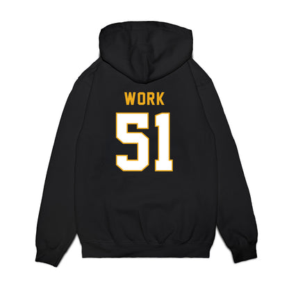 Missouri - NCAA Football : Luke Work - Vintage Helmet Premium Hooded Sweatshirt-1