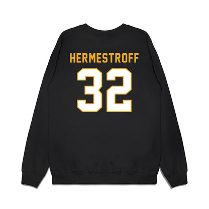 Missouri - NCAA Football : Maddux Hermestroff - Vintage Helmet Premium Crewneck Sweatshirt-1