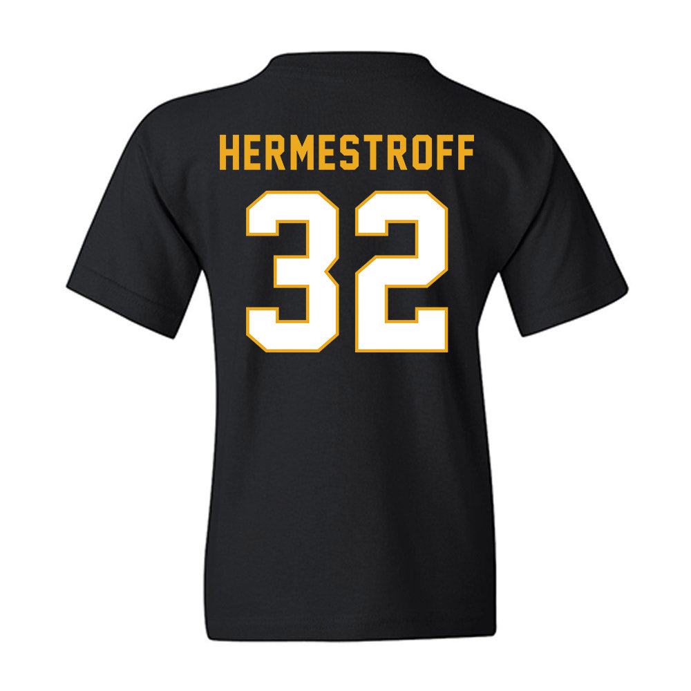Missouri - NCAA Football : Maddux Hermestroff - Vintage Helmet Youth T-Shirt-1
