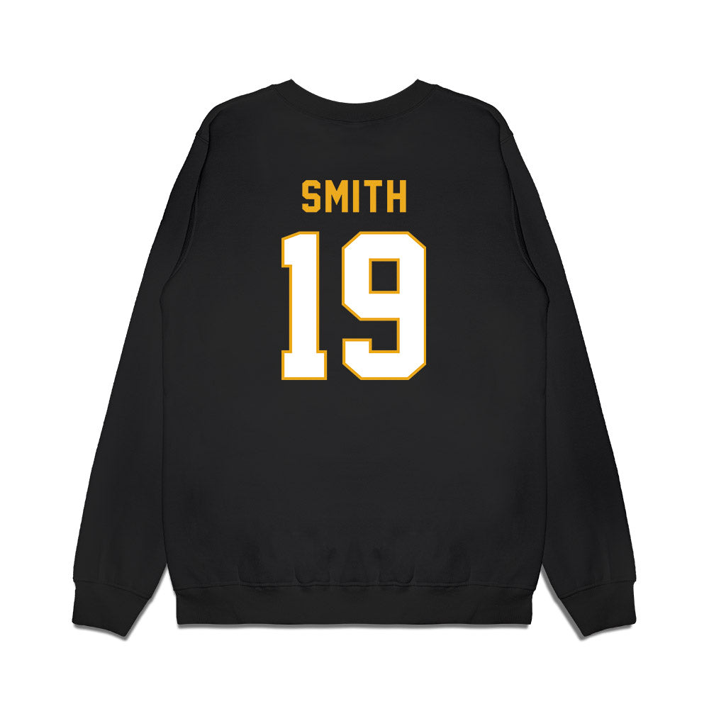 Missouri - NCAA Football : Darris Smith - Vintage Helmet Premium Crewneck Sweatshirt-1