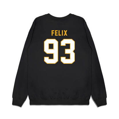 Missouri - NCAA Football : Jocques Felix - Vintage Helmet Premium Crewneck Sweatshirt-1