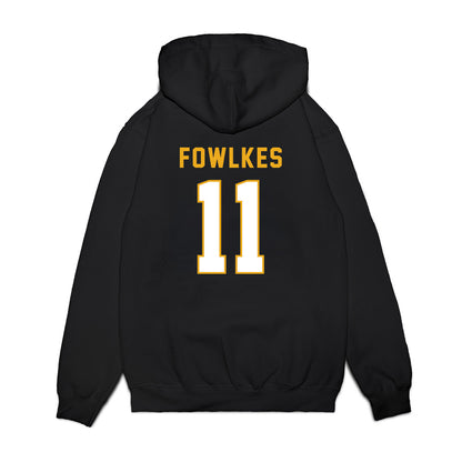 Missouri - NCAA Football : DaMarion Fowlkes - Vintage Helmet Premium Hooded Sweatshirt-1