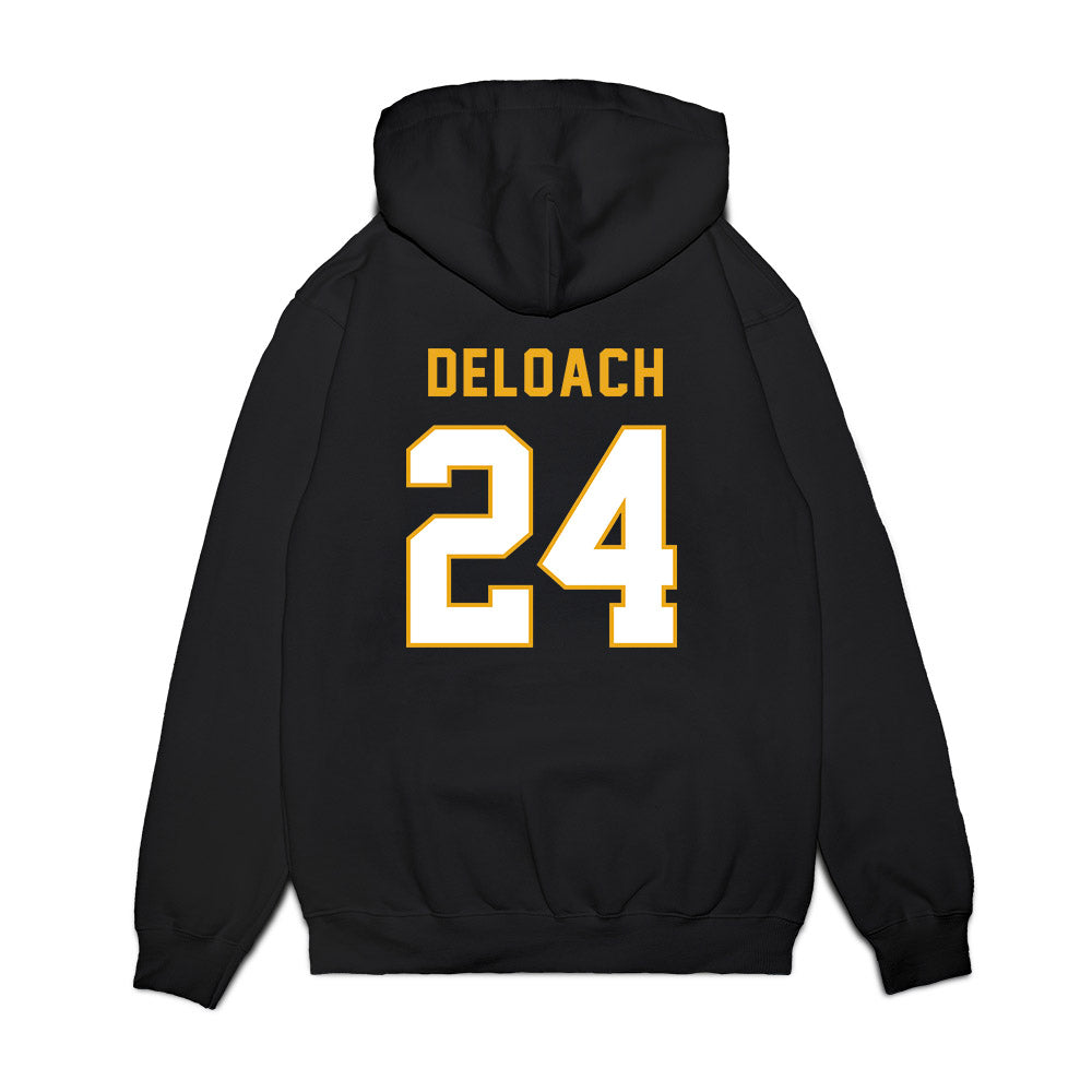 Missouri - NCAA Football : Nicholas DeLoach - Vintage Helmet Premium Hooded Sweatshirt-1